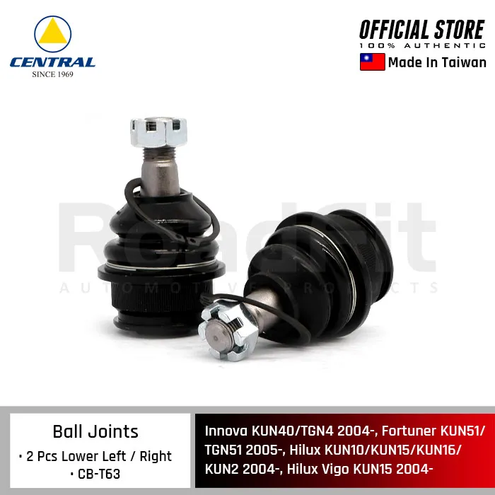 Central Ball Joints For Toyota Innova KUN40 04, Fortuner 05, Hilux