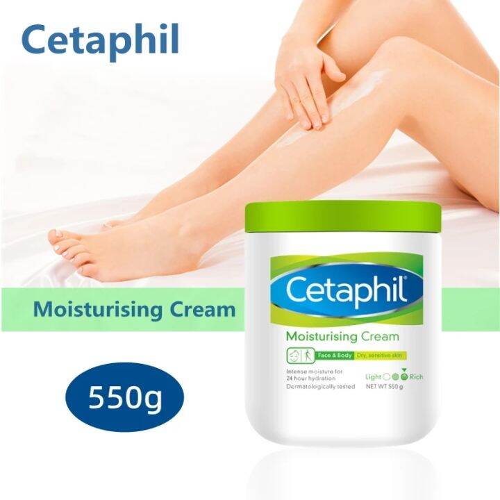 Cetaphil moisturizing cream 550G Lazada PH