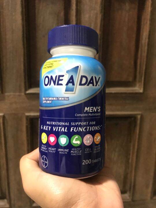 One A Day Multivitamin Men’s 200 Tablets (Expiration January 2022