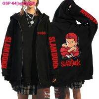 Agafgadf Slam Dunk Moletons เสื้ออะนิเมะโดย Jaquetas De Impressão Extragandes Y2k เสื้อซิปแบบมีฮู้ด Sakuragi Hanamichi Moletom