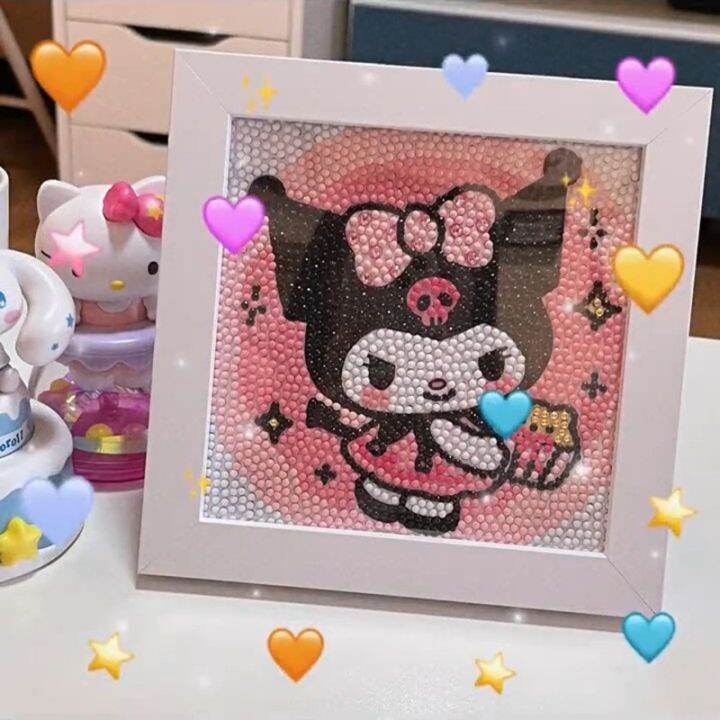 smilewil-ครอสติสคริสตัล-พร้อมกรอบ-diamond-painting-ชุดงานจิตรกรรมเม็ดบีด-ขนาด-18-5-18-5-cm-diy-ของเล่นเด็ก