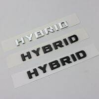 Refit 3D ABS Car Rear Trunk Badge HYBRID Sticker For Mercedes Benz S400 L ML450 E300 E400 W211 W212 W163 W164 W221 W222 Accessories