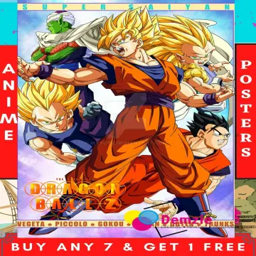 Dragon Ball Z Goku Super Saiyan Anime Poster – My Hot Posters