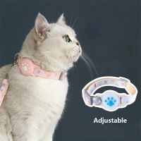 ™♛ การ์ตูนน่ารัก Noctilucent ปลอกคอปรับได้สำหรับ Apple Airtag Location Tracker Dog Cat Anti-lost Protection Case สำหรับ Airtag Collar