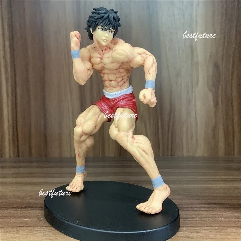 New15CM Anime Baki The Grappler Hanma Baki Action Figure Statue Toy Model  NO BOX