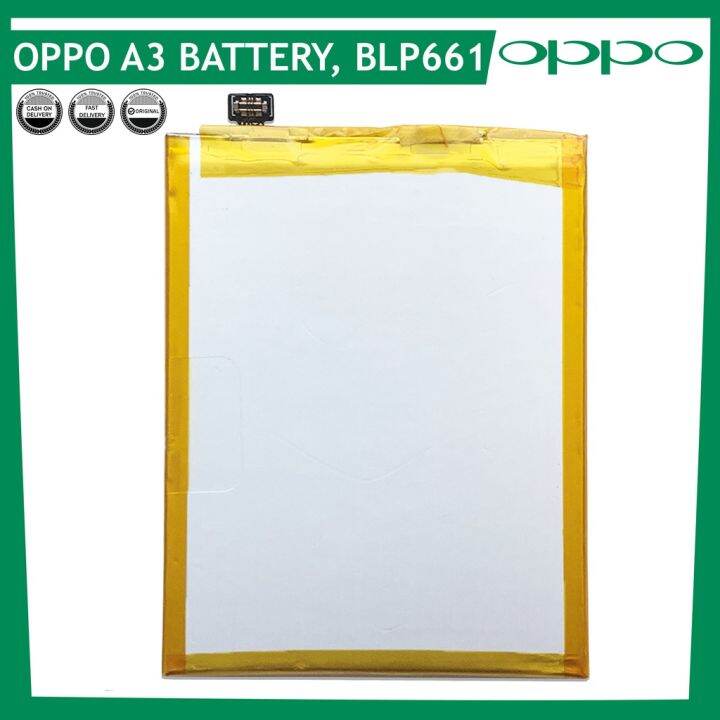 แบตเตอรี่-ใช้สำหรับเปลี่ยน-oppo-a3-battery-original-model-blp661-very-good-quality-fast-charger-battery-3400mah-แบตเตอรี่รับประกัน-6-เดือน