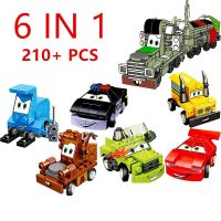 6 IN 1 Truck Car Building Blocks Kit Bricks Sets Dolls Model Kids Boys Toys Childrens Gift Building Sets