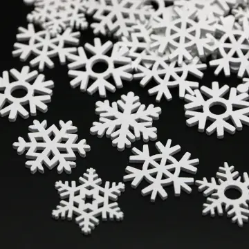 Wooden Snowflake Christmas Decoration