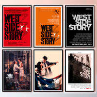 West Side Story Poster 1961 &amp; 2021 โปสเตอร์ เวสต์ ไซด์ สตอรี่ ต้นฉบับ และ รีเมค (โดย สตีเว่น สปีลเบิร์ก)