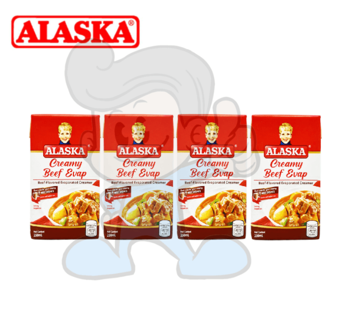 Alaska Creamy Beef Evap (4 x 250 mL) Lazada PH