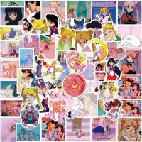 10/30/60PCS SAILOR MOON Anime Stickers Kawaii Girls DIY Phone Water Bottle Laptop Waterproof Cartoon Sticker Kids Decals Toys