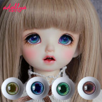 Aksesori ตุ๊กตา3D Adollya ขนาด10มม. 12มม. 14มม. 16มม. 18มม. วาร์นาไอริส Mata untuk ตุ๊กตาสำหรับ112 18 16 14นิ้ว