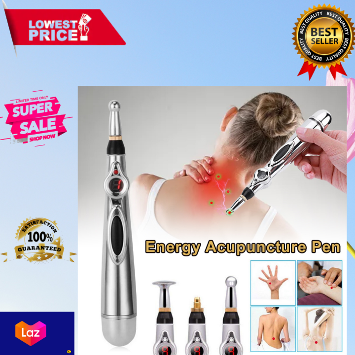 Electronic Acupuncture Pen, Meridian Energy Pulse Massage Pen ...