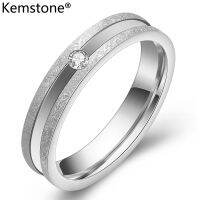 แหวนนิ้วทังสเตนสีดำ kemstone ล้าง rhinestone สำหรับผู้หญิง