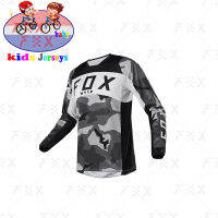 Hot http Fox เด็ก Off Road A Racing เสื้อยืด AM จักรยานขี่จักรยาน Downhill Jersey รถจักรยานยนต์ Jersey Motocross MTB Camouflage D Boys