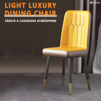 LS Furniture เก้าอี้ร้านอาหาร dining chair เก้าอี้ทานอาหารสุดหรู เก้าอี้นอร์ดิก เก้าอี้โมเดิร์นมินิมอล โต๊ะแต่งหน้า โต๊ะทำงาน ห้องนอนพนักพิง