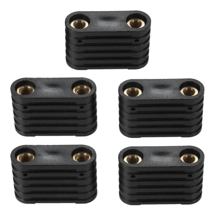 5Pcs Windsurfing 2Hole Footstrap Insert Windsurf Board Footstrap