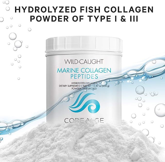 เครื่องดื่มผงสำเร็จรูปคอลลาเจน-codeage-wild-caught-marine-collagen-peptides