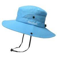 New Parent-child Hat Outdoor UPF 50 Men Large Wide Brim Hiking Children Panama