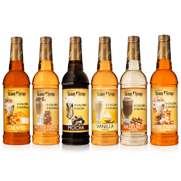 Jordan's Skinny Syrups Keto Sugar Free Syrup for Coffee 750ml Mocha