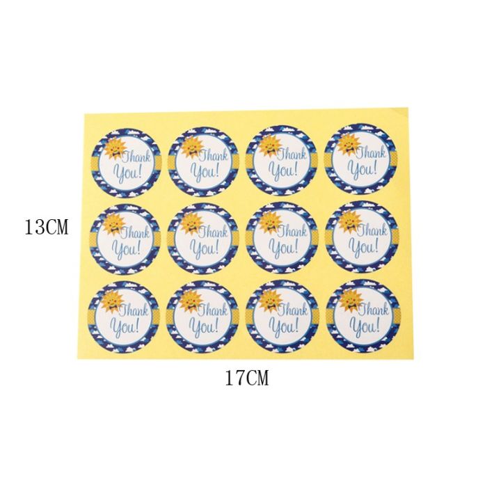 600pcslot-blue-wreath-thank-you-adhesive-stickers-round-flower-seal-label-handmade-creative-envelope-seal-stationery-sticker