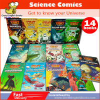 (In Stock) พร้อมส่ง   หนังสือการ์ตูนแนววิทยาศาสตร์ Science Comics 14 Books กระดาษมันอย่างดี