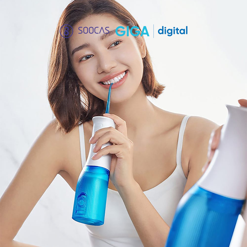 Tăm nước Soocas W3 Pro - Tăm nước Xiaomi Soocas bản cải tiến kèm 3 viên ...