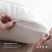 AKEMI Sleep Essentials Charcoal Bamboo Visco Elastic Pillow