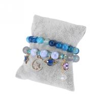 ：》《{ New 5Pcs Velvet Pillow Jewelry Display Watch Chain Bangle Bracelet Stand Pillow  Storage Organizer For Jewelry Holders