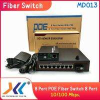 สินค้าขายดี!!! 8 Port POE Fiber Switch 8 Portสำหรับกล้องวงจรปิด IP-Camera ที่ชาร์จ แท็บเล็ต ไร้สาย เสียง หูฟัง เคส ลำโพง Wireless Bluetooth โทรศัพท์ USB ปลั๊ก เมาท์ HDMI สายคอมพิวเตอร์