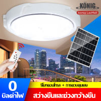 300W  ไฟเพดาน โคมไฟติดเพดาน โคมไฟติดเพดาน LED Solar Ceiling Light ไฟเพดานโซลาเซล ไฟโซล่าเซลล์ ปรับได้  ห้องที่เหมาะสม โคมไฟโซล่าเซล