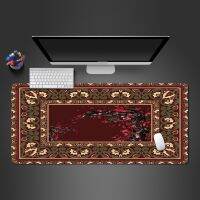 พรมเปอร์เซีย Rug Xxl โต๊ะเสื่อคอมพิวเตอร์ Mousepad 900X400 โต๊ะอุปกรณ์สำนักงานโต๊ะเสื่อ Notbook เกมเสื่อ