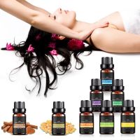 【CC】 Essential Oils 100  Pure Natural 10ml Glass Bottle For Diffuser Burner Diffusor hair care eucalyptus bio oil massage Sandalwood4