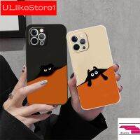 เคสสำหรับ Vivo V27e Y02 V25 Pro V25e Y35 Y22 Y22S Y21 Y17 Y15 Y11 Y51A Y15A Y15s Y16 Y91 Y20s Y21s Y1S เคสนิ่มใส่โทรศัพท์ Y33s Y51 Y95การ์ตูนลูกบอลถ่านหินฝาครอบป้องกัน TPU ขอบตรง