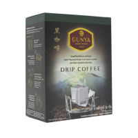 คีโต กันยากาแฟไทยแท้คั่วบด รสเข้มข้น 60 กรัม (1กล่อง 6 ซอง) กาแฟไทยแท้คั่วบด Drip Coffee กลิ่นหอมกรุ่น ของเม็ดกาแฟแท้