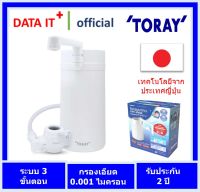 TORAY  VINO  เครื่องกรองน้ำ 3 ขั้นตอน รุ่น SW9-8000E เทคโนโลยีจากประเทศญี่ปุ่น กรองน้ำละเอีด0.001 ไมครอน