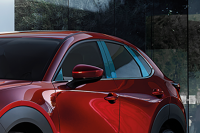(ของแท้) ชุดฟิล์ม กันรอย เปียโนแบล็ก ภายนอก มาสด้า Mazda CX-30 (8 ชิ้น/ชุด)