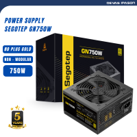 SEGOTEP POWER SUPPLY (อุปกรณ์จ่ายไฟ) GN750W (BLACK) 80 PLUS GOLD รับประกัน 5 ปี โดย Devas IPASON