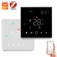 Zigbee เทอร์โมควบคุมอุณหภูมิ2MQTT การตั้งค่าสำหรับน้ำไฟฟ้าชั้นความร้อนน้ำก๊าซหม้อไอน้ำที่มี TUYA สมาร์ทชีวิต