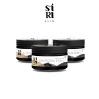 Siri Skin Charcoal Snail Soft Scrub 3 กระปุก