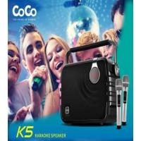 Coco speaker karaoke with microphone ลำโพงคาราโอเกะ พร้อมไมโครโฟน รุ่นK5