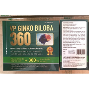 VP Ginkgo BILOBA 360 viên uống hoạt huyết dưỡng não