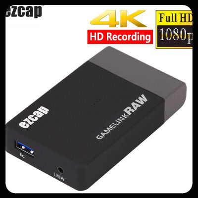 การ์ดจับภาพวิดีโอเกม 4k 30hz 1080p 60fps 120fps RAW USB 3.0 HDMI สําหรับกล้อง PC ถ่ายทอดสด บันทึกวิดีโอเสียง
