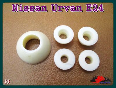 NISSAN URVAN E24 GEAR BUSHING COMPLETE "WHITE" SET (5 PCS.) (29) // บูชคันเกียร์ ครบชุด สินค้าคุณภาพดี