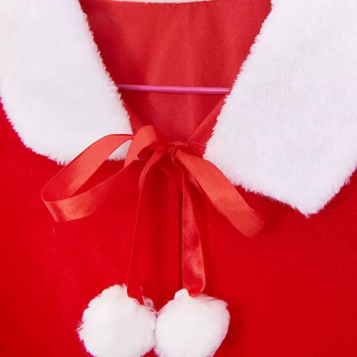 ผ้าคลุมไหล่-ผ้าคลุมไหล่ซานตี้-แซนตี้-แฟนซี-เทศกาล-คริสต์มาส-x-mas
