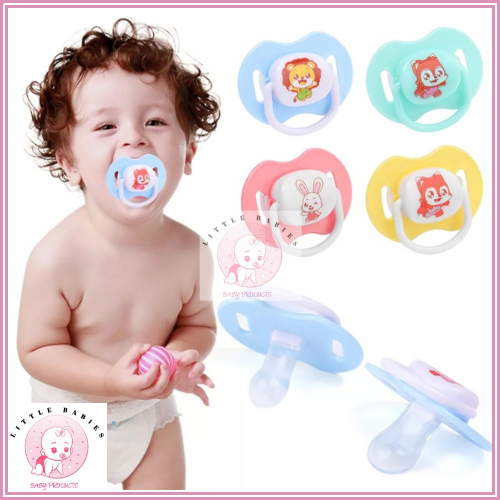 Pacifier Orthodontic baby Soother with Silicone Teat for 6 month to 18