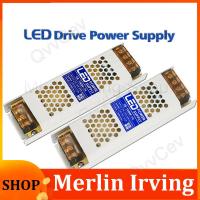 Merlin Irving Shop 100w Ultra Thin Driver For LED Strips Constant Voltage Power Supply DC 12V 24V Lighting Transformers 100W