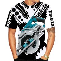 Fashion Makita Tools 3D Print T-Shirt Men Short Sleeve T Shirts Women Tee Shirt