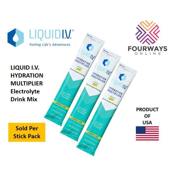 Liquid I.V. Hydration Multiplier Electrolyte Drink Mix / Liquid IV