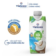 Sữa Dừa Nguyên Chất Vietcoco Hộp 330ml